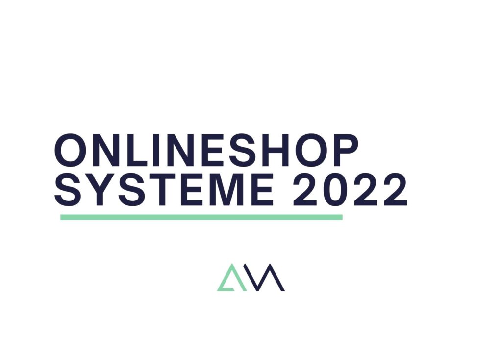 Onlineshop Systeme 2022