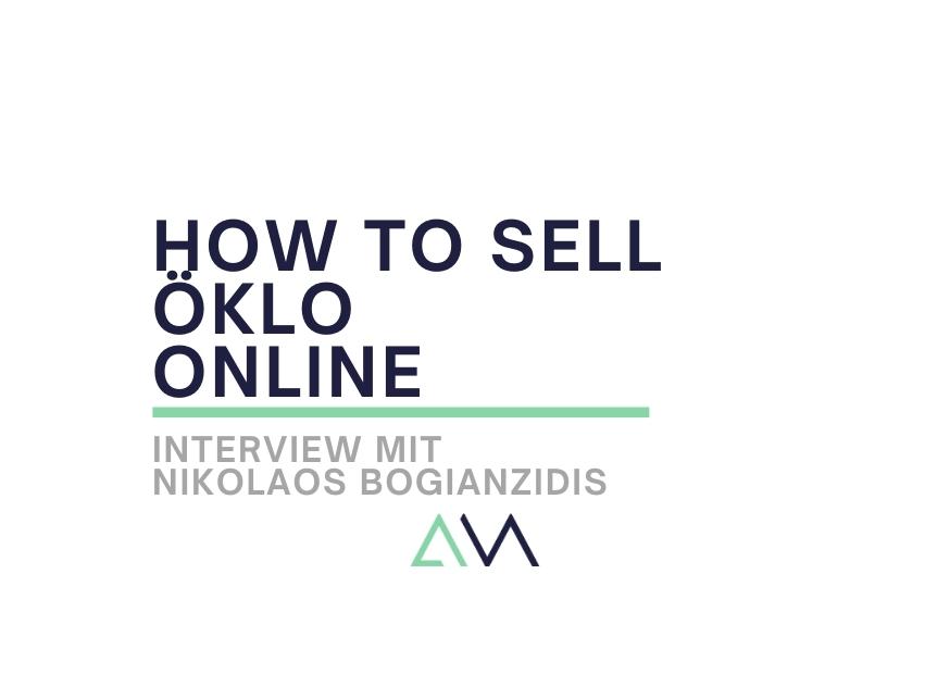 Öklo Interview Onlineshop