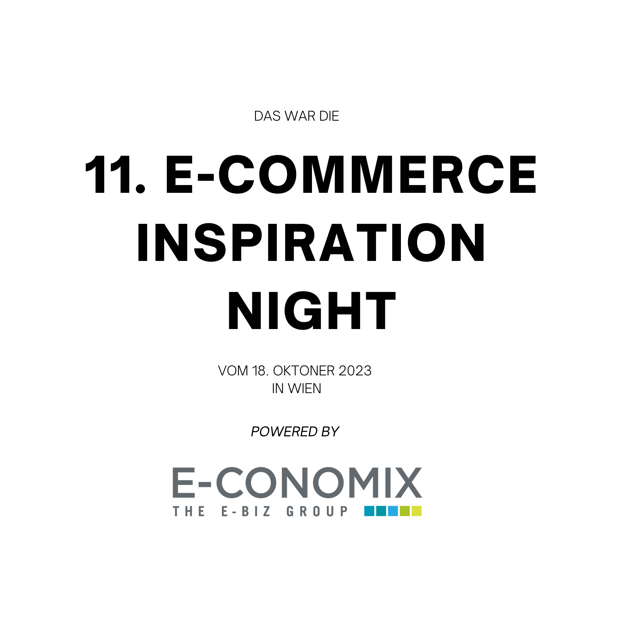 11. E-Commerce Inspiration Night