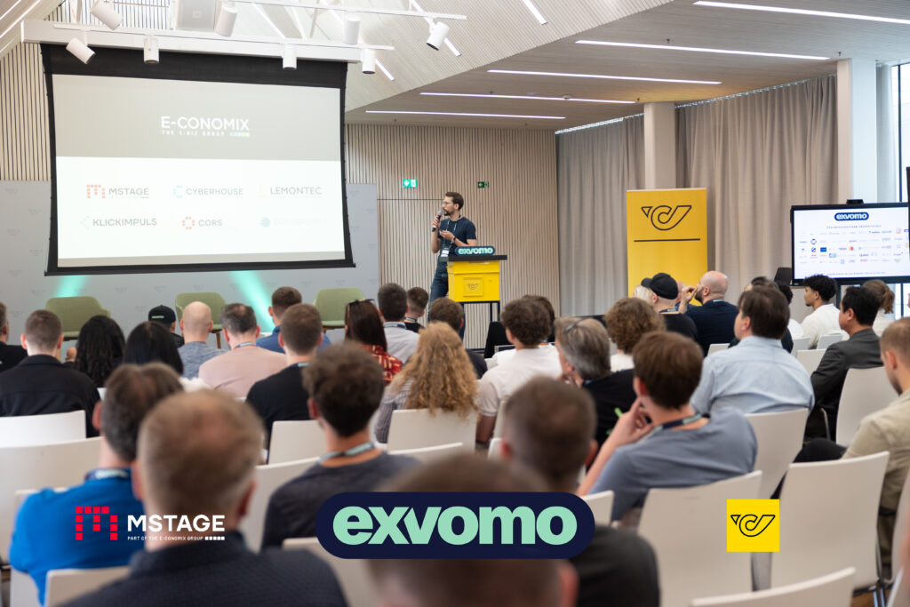 Lukas Auer, Sprecher von MSTAGE, Hauptsponsor der E-Commerce Inspiration Night #20 in Wien