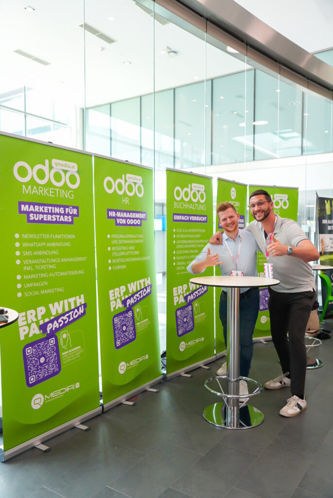 Christoph Fischer und Alexander Umgeher, QMedia