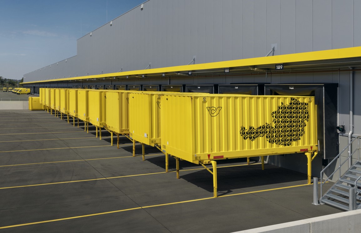 Wechselaufbaubrücken an Toren